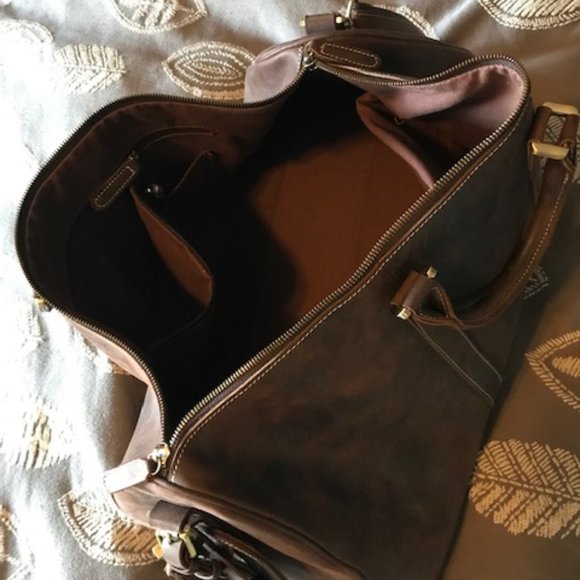 Leather Weekender Bag - Picture 2 of 2